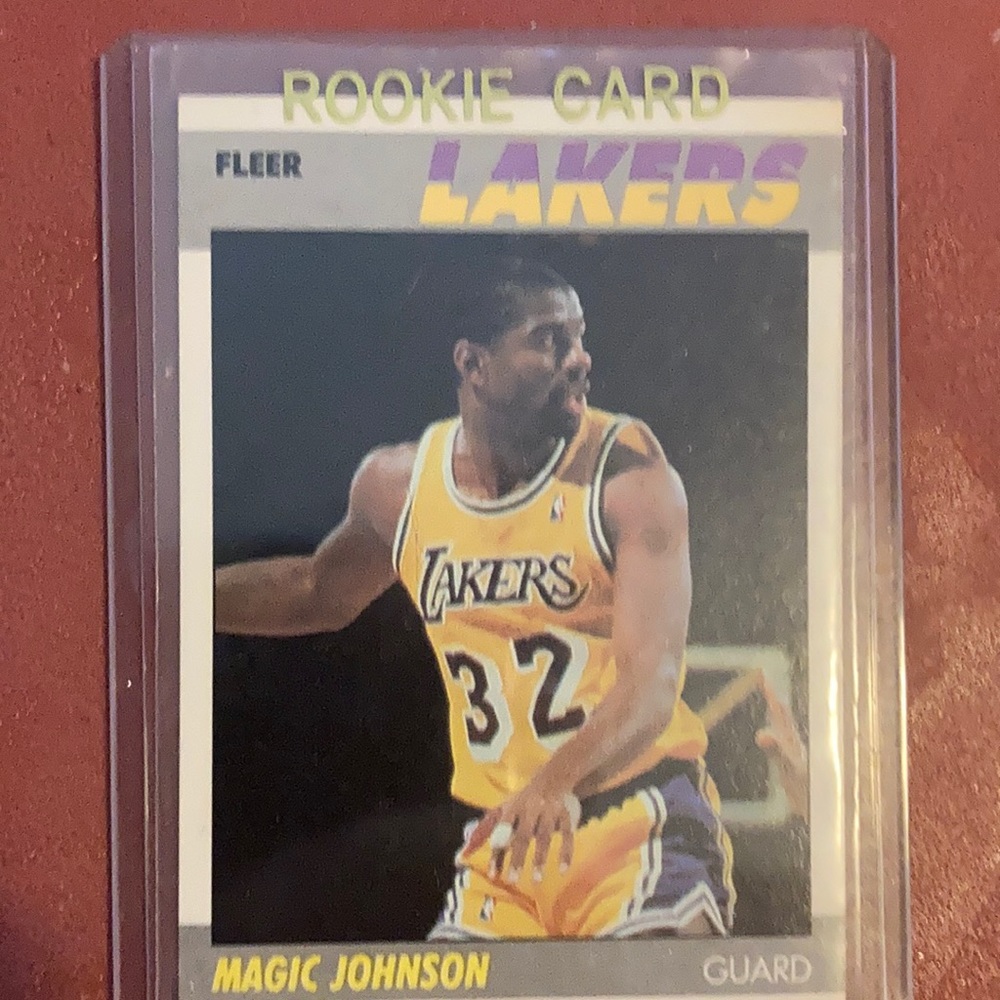 Magic Johnson 1987 fleer Mint Condition